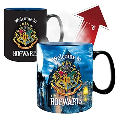 Afbeelding van ABYSTYLE Harry Potter Heat Change mok 460 ml letter