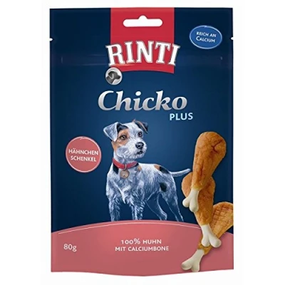 Afbeelding van Rinti Extra Chicko Plus 12x80g Hänchenschenkel