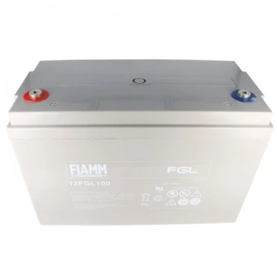 Afbeelding van Fiamm 12FGL100 loodbatterij met M6 schroefaansluiting 12V, 100000mAh