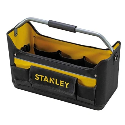 Afbeelding van stanley, zwart., 40 CM, Stijve gebogen handgreep