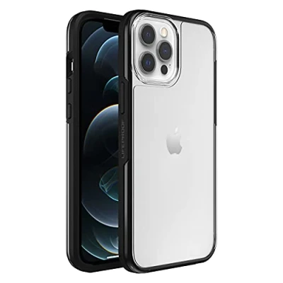 Afbeelding van LifeProof See Hoesje Transparant Zwart Geschikt voor Apple iPhone 12 Pro Max