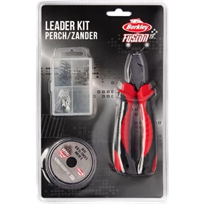 Afbeelding van Berkley Fusion19 Leader Kit zander/Pearch Fluorocarbon Zelf onderlijnen maken