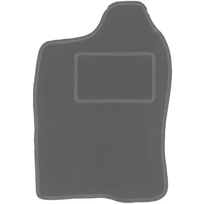 Afbeelding van Wielganizator Grafietfluweel bestuurdersvloermat ontworpen voor: Suzuki Jimny (1998 2007) SUV 1 delige grafiet bestuurdersvoeten automatten perfect passend