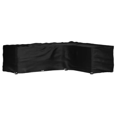 Afbeelding van Tuinmeubelhoezen met 18 oogjes L vormig 285x220x80 cm