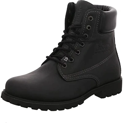 Afbeelding van Panama Jack Veterboots, Heren, Maat: 41, Schwarz Leer