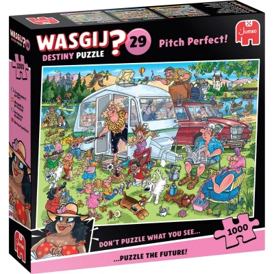 Afbeelding van Wasgij Destiny 29 Op de camping! Pitch Perfect! 1000 stukjes puzzel Legpuzzel