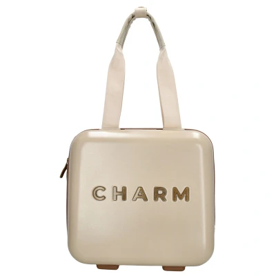 Afbeelding van Charm London Capetown Beautycase Beige