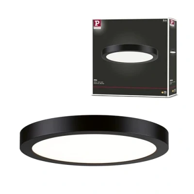 Afbeelding van Paulmann Abia 70984 LED paneel 22 W Warmwit Zwart (mat)