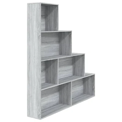 Afbeelding van vidaXL Boekenkast Sonoma grijs 155 x 24 160 cm