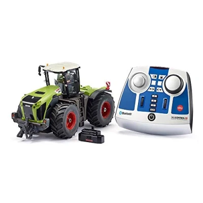 Afbeelding van Siku Claas Xerion 5000 Trac Vc Bluetooth Rc Staal 3 delig (6794)