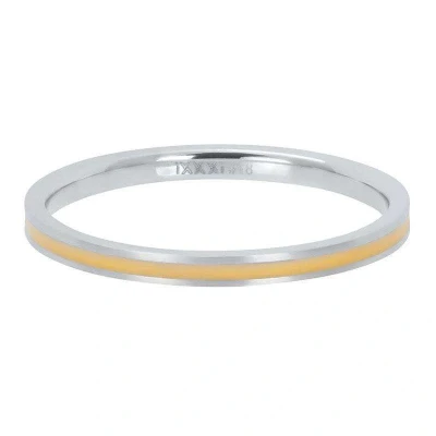 Afbeelding van iXXXi Line Yellow Matt Vulring 2mm Zilver maat 19
