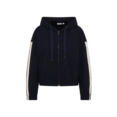 Afbeelding van Cecil Sweater met rits, Dames, Maat: Medium, Blau