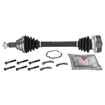 Afbeelding van FEBI BILSTEIN 193380 Aandrijfas Vooras links Met schroef VOLKSWAGEN: Fox Hatchback