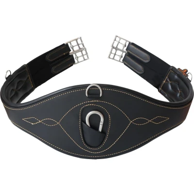 Afbeelding van Kentucky Horsewear Anatomische singel zwart 140 cm