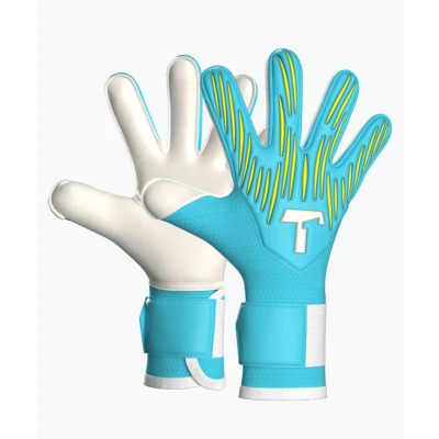 Afbeelding van T1TAN Rebel 2.0 Sky Blue junior keepershandschoenen