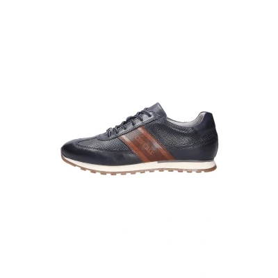 Afbeelding van bugatti Sneaker Sneakers laag, Heren, Maat: 42, Darkblue Leer