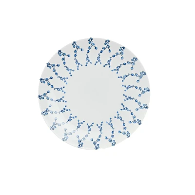 Afbeelding van Rose&amp;tullipani Plat Bord 27 Cm Ev6 Wit Porselein