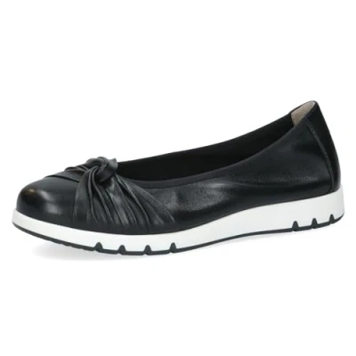Afbeelding van Caprice Ballerina&#039;s, Dames, Maat: 36, Black softnap Leer