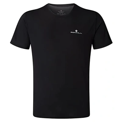 Afbeelding van Ronhill Core SS Tee Heren sportshirts zwart/wit Mannen S