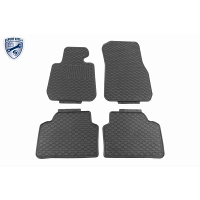 Afbeelding van VAICO V20 4091 Vloermatset Rubber voor en achter 4 Zwart Op maat gemaakt BMW: 3 Touring, Saloon
