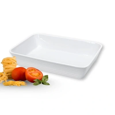 Image de KÜCHENPROFI 750118220 PLAT À GRATIN RECTANGULAIRE EN PORCELAINE 20 CM
