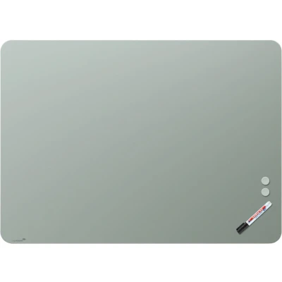 Afbeelding van Legamaster mat glasbord 90x120cm Sage Green (met ronde hoek)
