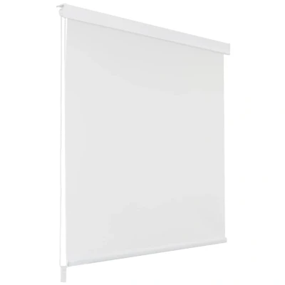 Afbeelding van Rolgordijn voor douche 140x240 cm wit