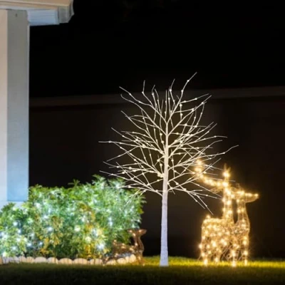 Afbeelding van CCLIFE CushHom Led lichtboom voor binnen en buiten, warmwit, IP44, 150 cm, 180 leds