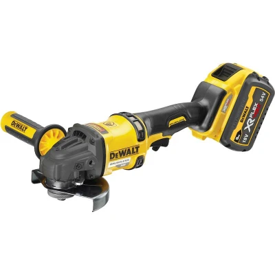 Image de DEWALT DCG418X2 QW Meuleuse d&#039;angle 54V XR FLEXVOLT 125mm en mallette TSTAK (2x batterie 9.0Ah + chargeur)