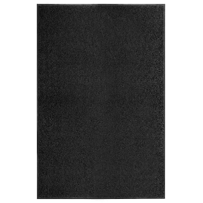 Image de vidaXL Paillasson lavable Noir 120x180 cm323414