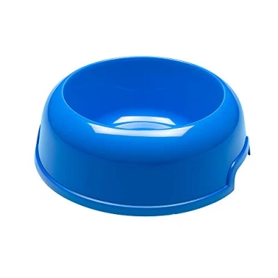 Afbeelding van Ferplast Party hondenbak, antislip, gemakkelijk mee te nemen, van gerecycled kunststof, duurzaam, water en voerbak voor middelgrote honden (3 l), blauw