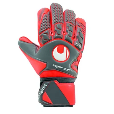 Afbeelding van Uhlsport aerored supersoft keepershandschoen Maat 7