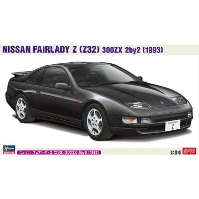 Afbeelding van 1:24 Hasegawa 20700 Nissan Fairlady Z Z32 300ZX 2by2 1993 Auto Plastic Modelbouwpakket