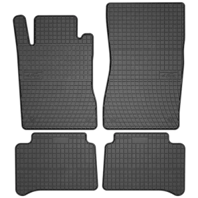 Afbeelding van MOTOS Rubberen vloermat voor Mercedes Benz E klasse W211 2002 2009, verbeter je reiscomfort met de zwarte antislip mat auto, alle weersomstandigheden, bescherming tegen vuil