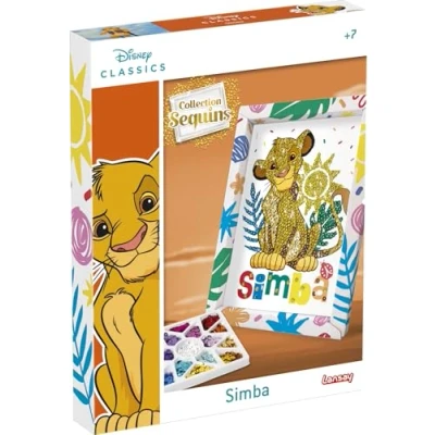 Image de Jeu de création Collection sequins SIMBA LE ROI LION Des 7 ans