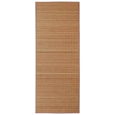 Image de vidaXL Tapis en bambou marron à latte rectangulaire 120 x 180 cm241339