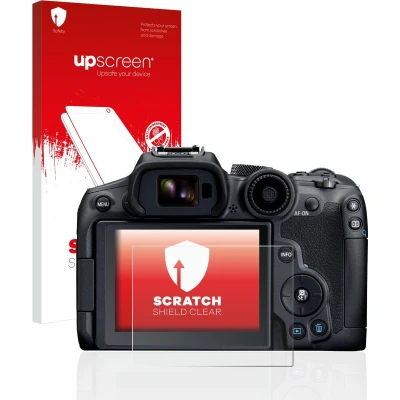 Afbeelding van upscreen Screenprotector voor Canon EOS R7 Folie Beschermfolie transparant