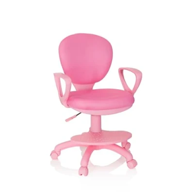 Afbeelding van Bureaustoel Met Armleuning Kinderen Stof Roze KID Colour
