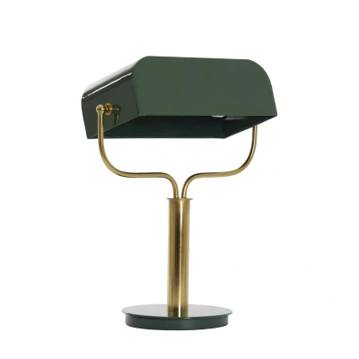 Afbeelding van Light &amp; Living Tafellamp Ayer 43cm Donkergroen