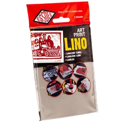 Afbeelding van Essdee Lino plaat 15 x 10 cm 2 stuks