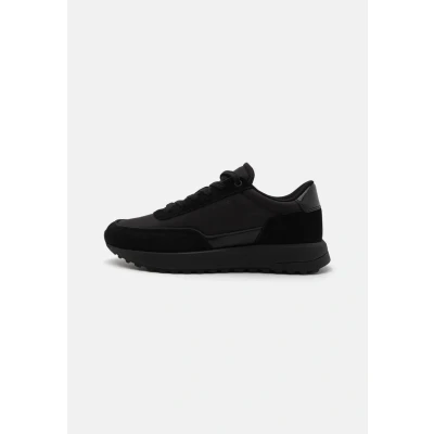 Afbeelding van Calvin Klein LACE UP Repreve Sneakers laag, Heren, Maat: 42, Triple black Leer en textiel