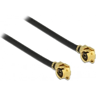 Afbeelding van MHF I (v) kabel Micro Coax (1,13 mm) 50 Ohm / zwart 0,30 meter