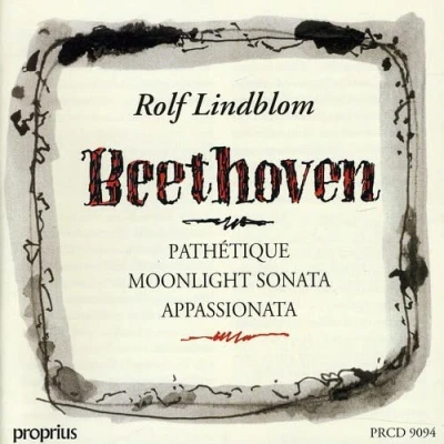 Afbeelding van Pathetique, Manskenssonaten, Appassionata (Lindblom)