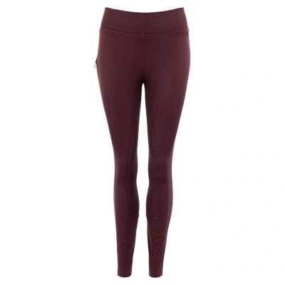 Image de Premiere Legging d&#039;Équitation Bugloss Femme Partie Siege en Silicone Winetasting 42