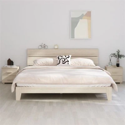 Afbeelding van Nachtkastjes 2 st 40x35x44,5 cm massief grenenhout honingbruin