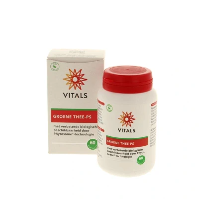 Afbeelding van Vitals Groene Thee PS Capsules 60CP