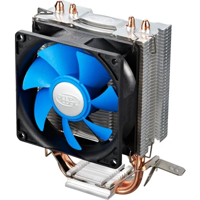 Afbeelding van DeepCool ICE EDGE MINI FS V2.0 Processor Luchtkoeler 8 cm Zwart, Blauw, Zilver 1 stuk(s)