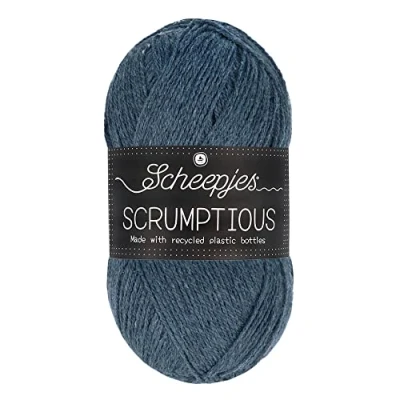 Afbeelding van Scheepjes Scrumptious 100gram 378 Coconut Blueberry Muffins