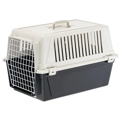 Afbeelding van Ferplast Vervoersbox Atlas 30 Basic Hondentransportbox 60x40x38 cm Blauw