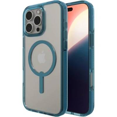 Afbeelding van ZAGG Santa Cruz Snap Mag iPhone 16 Pro Max Hoesje retro blue